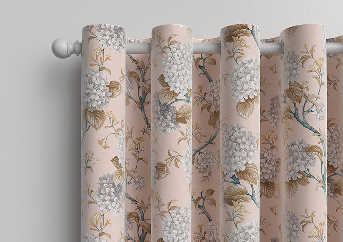 Bouquet Velvet, Soft Apricot - Made to Measure Curtain - Image 12